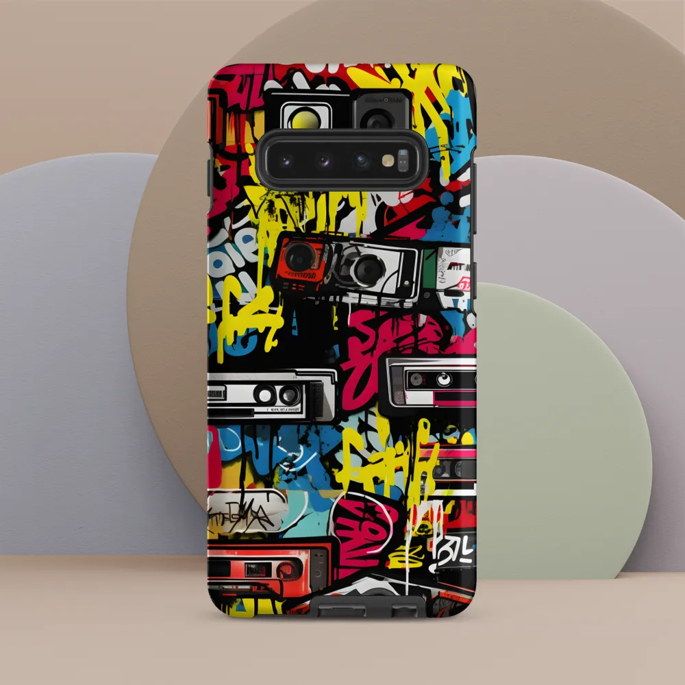 Urban Nostalgia: A Retro Cassette Explosion