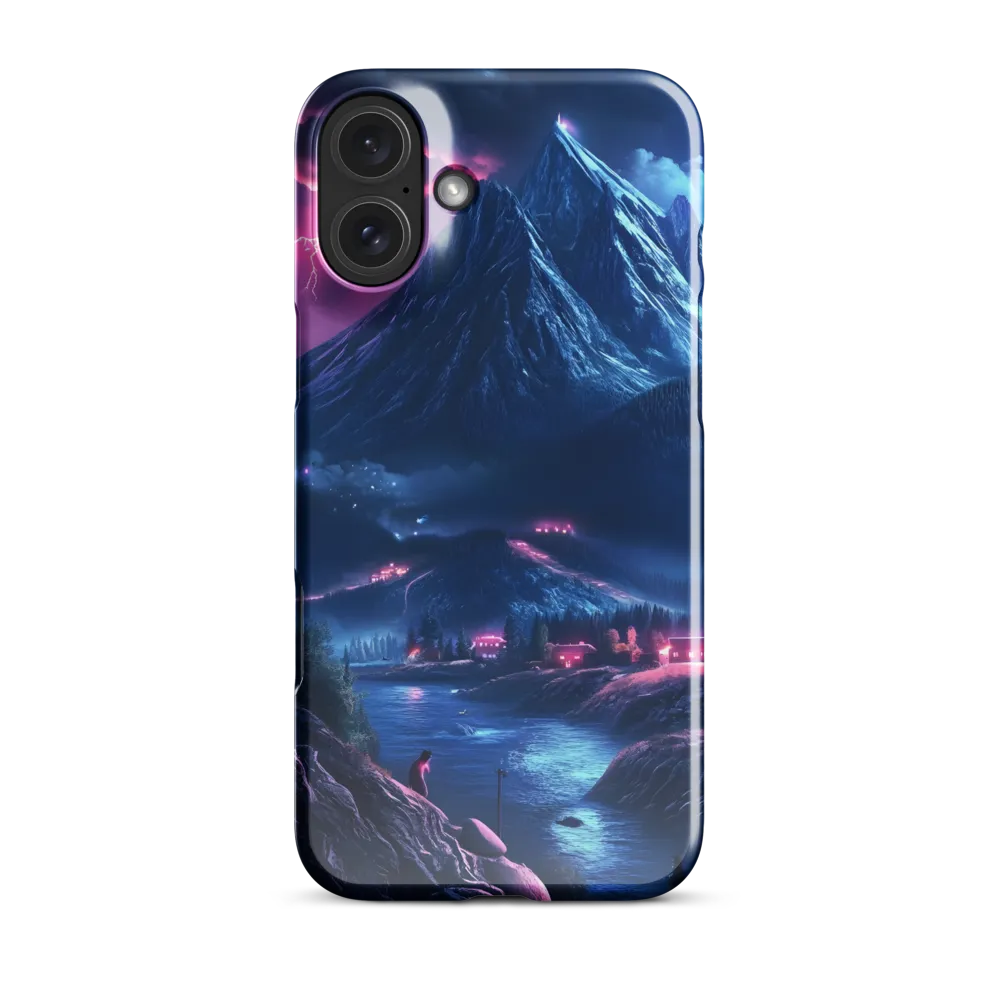 Mystical Storm Beneath the Peak | Phone Case |  16 Plus | Snap Case | Glossy