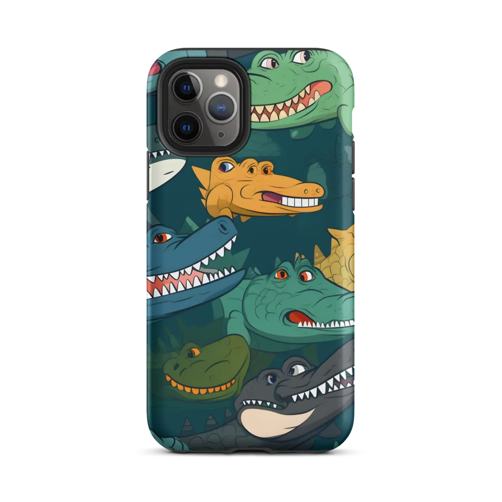 Cheerful Crocodilian Parade