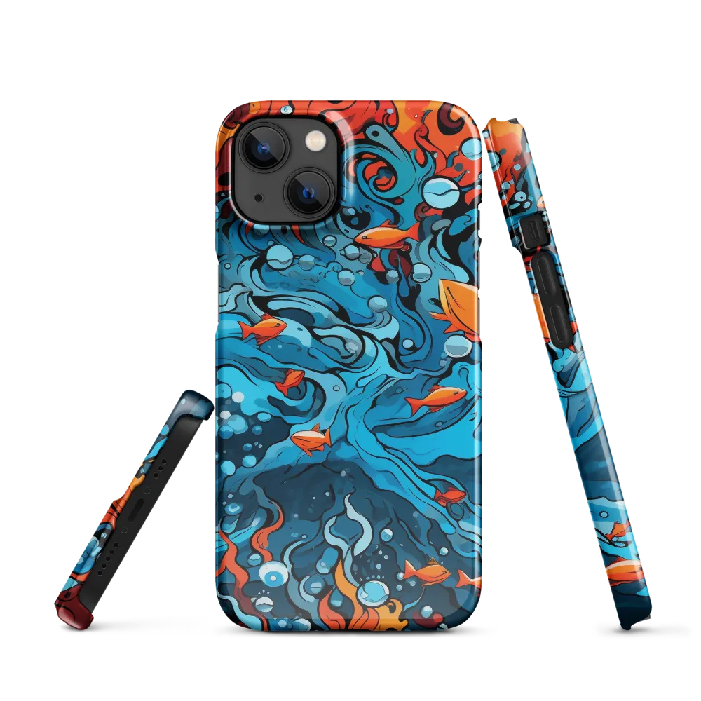 Fluid Harmony: Ocean and Flames