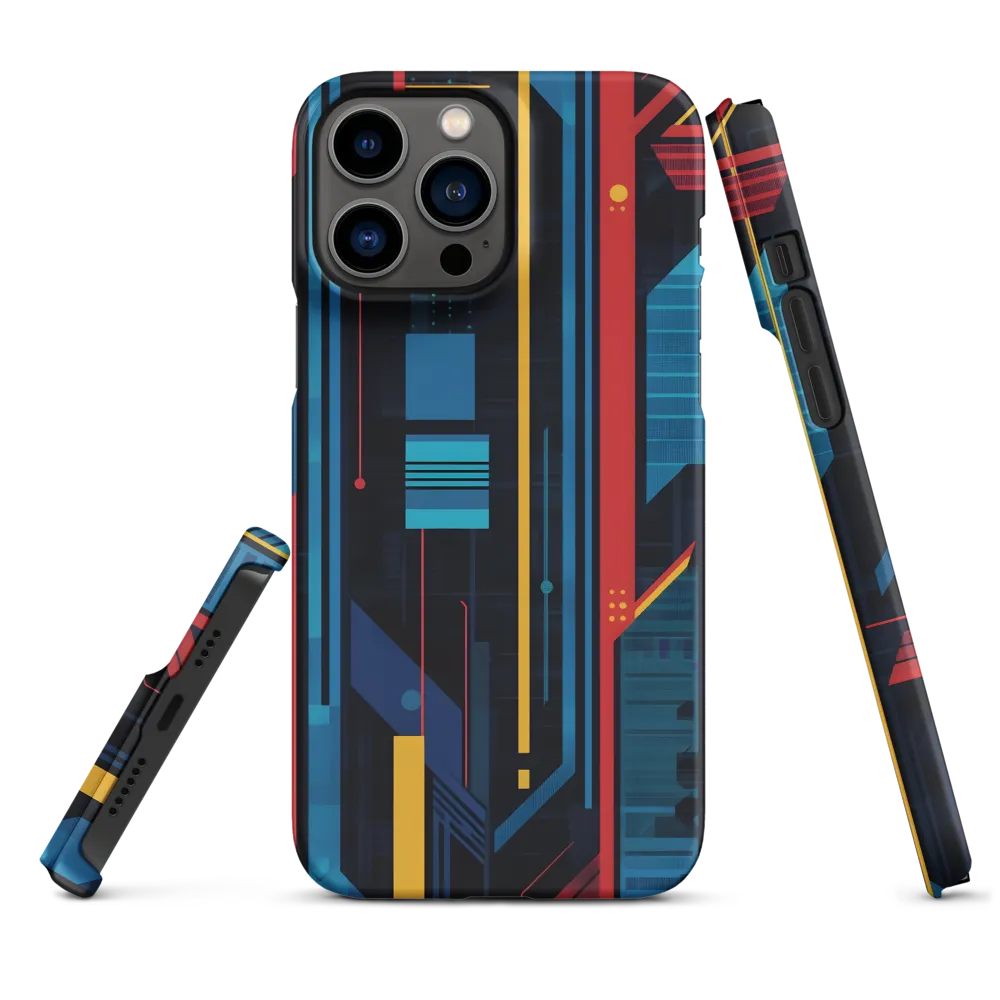 Symphony of Lines | Phone Case |  13 Pro Max | Snap Case | Matte