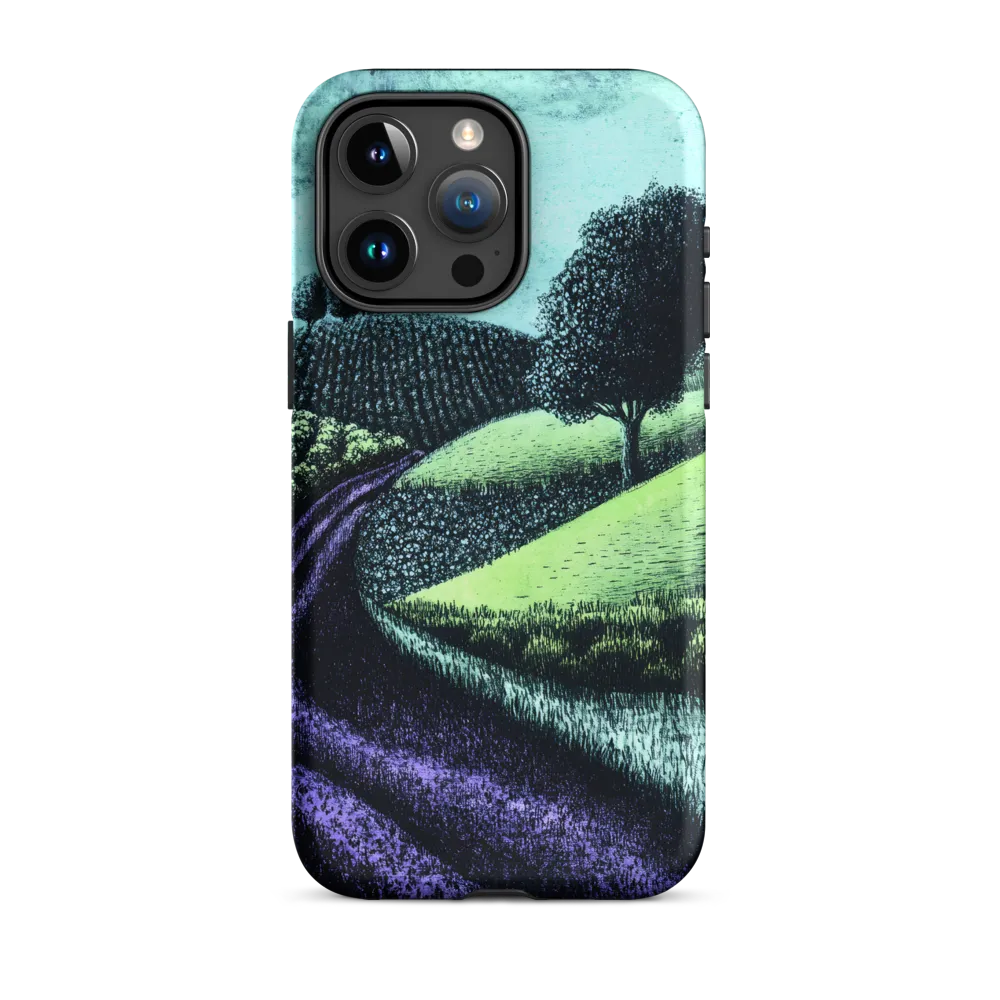Winding Serenity: A Modern Landscape