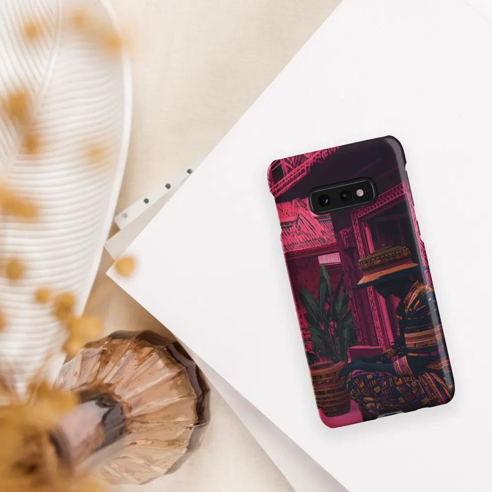 Harmony in Pink: A Cultural Reflection | Phone Case