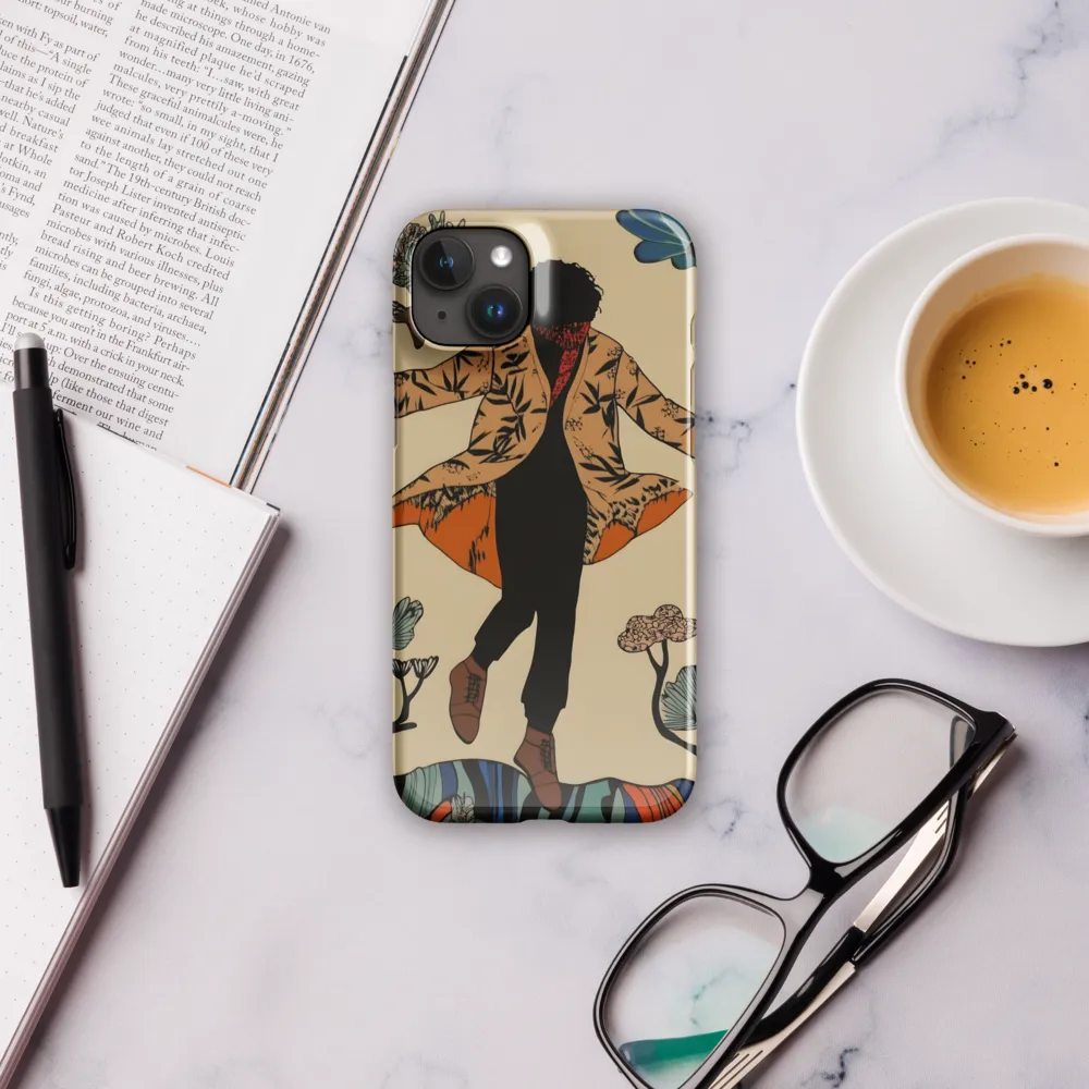 In Full Bloom: Embracing Nature's Whimsy | Phone Case |  15 Plus | Snap Case | Glossy