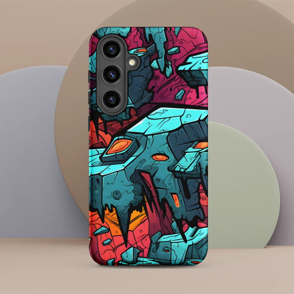 Celestial Formations: A Whimsical Journey | Phone Case |  S24 Plus | Tough Case | Matte