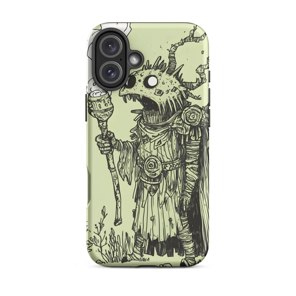 The Enigmatic Sorcerer of the Undergrowth | Phone Case |  16 Plus | Tough Case | Matte