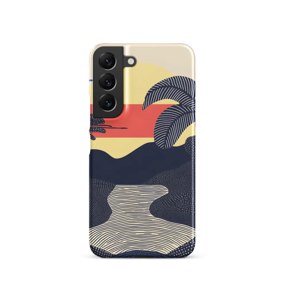 Tranquil Sunset in Modern Minimalism