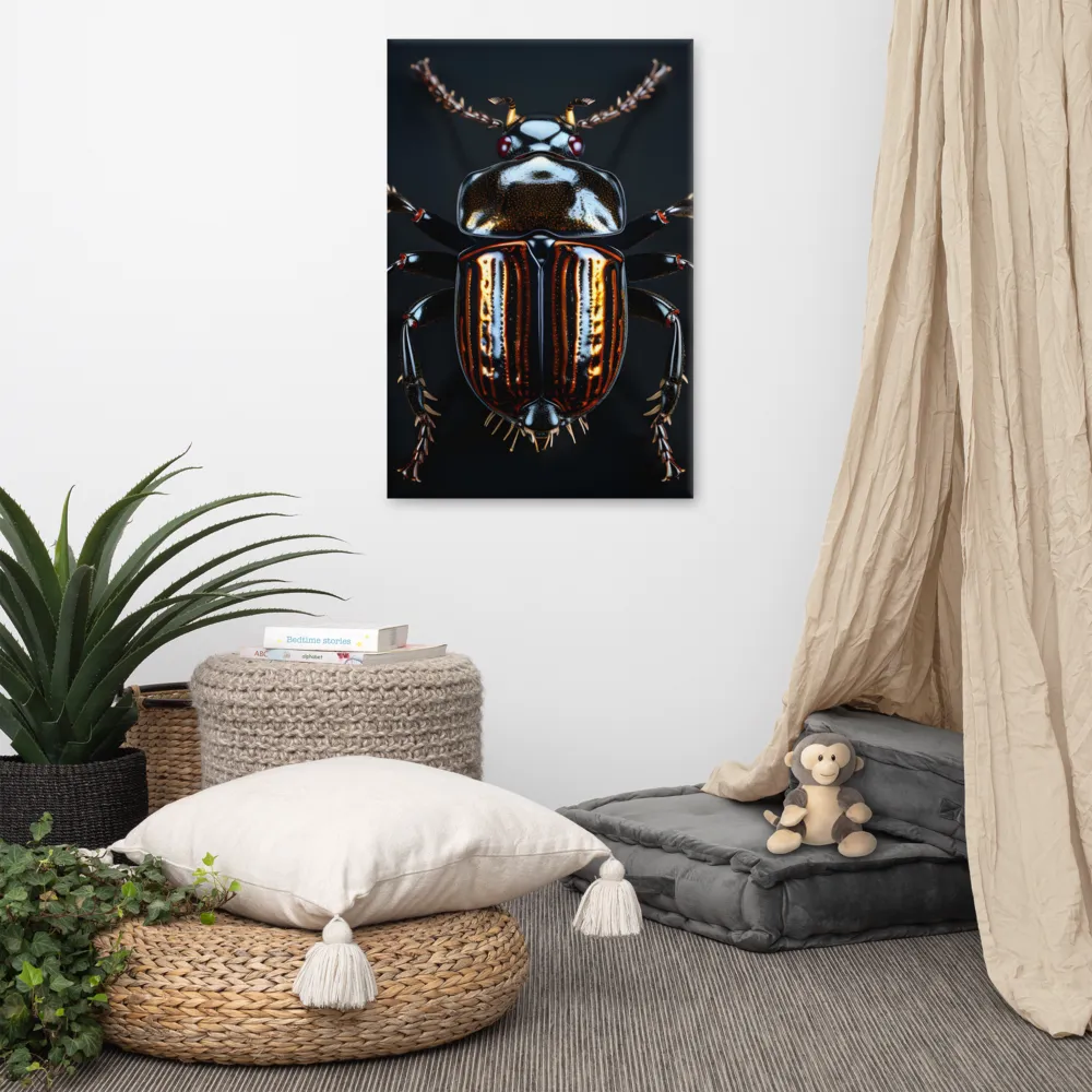 Luminous Insect Majesty | Canvas | 24″×36″