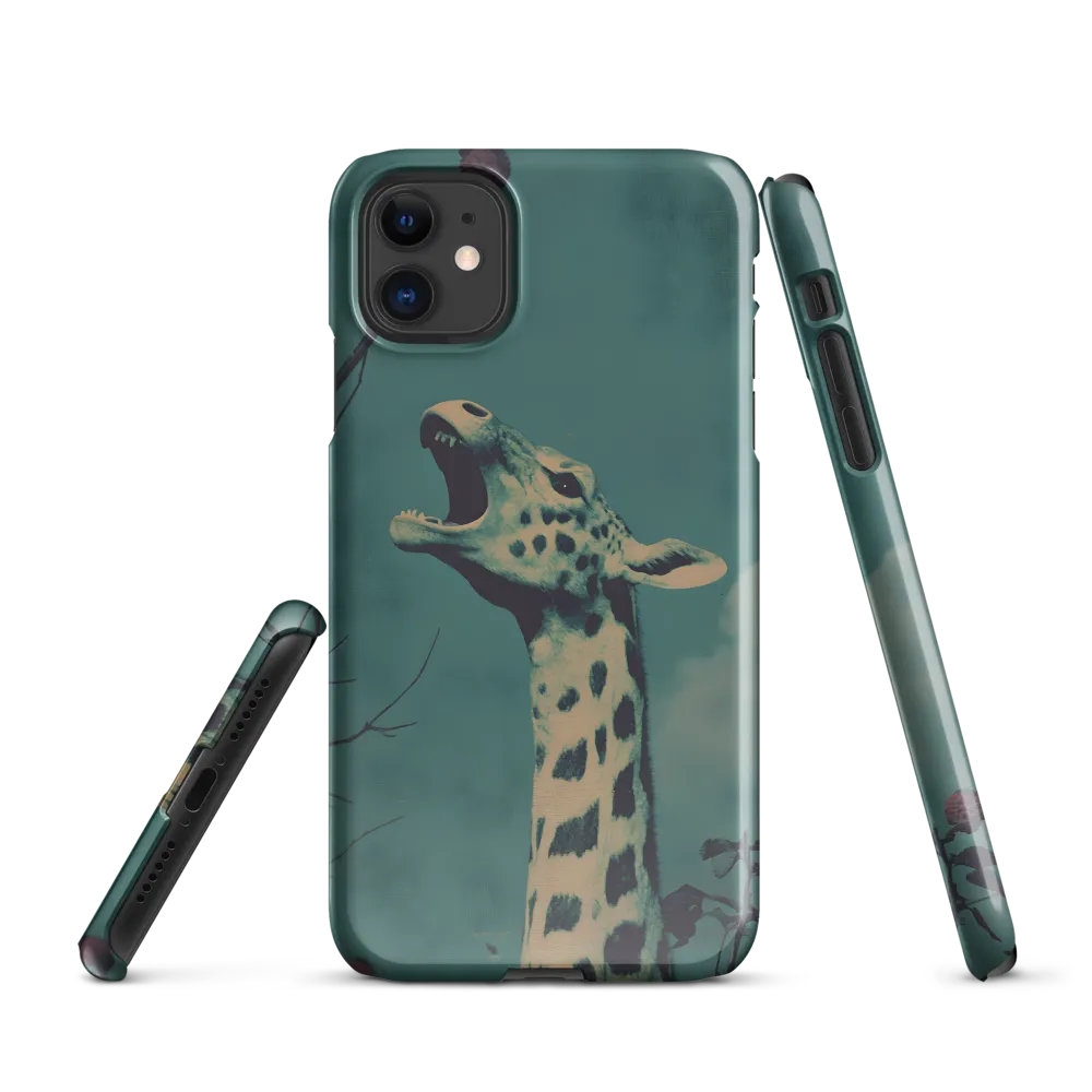 Whispers of the Tall: A Surreal Giraffe Encounter
