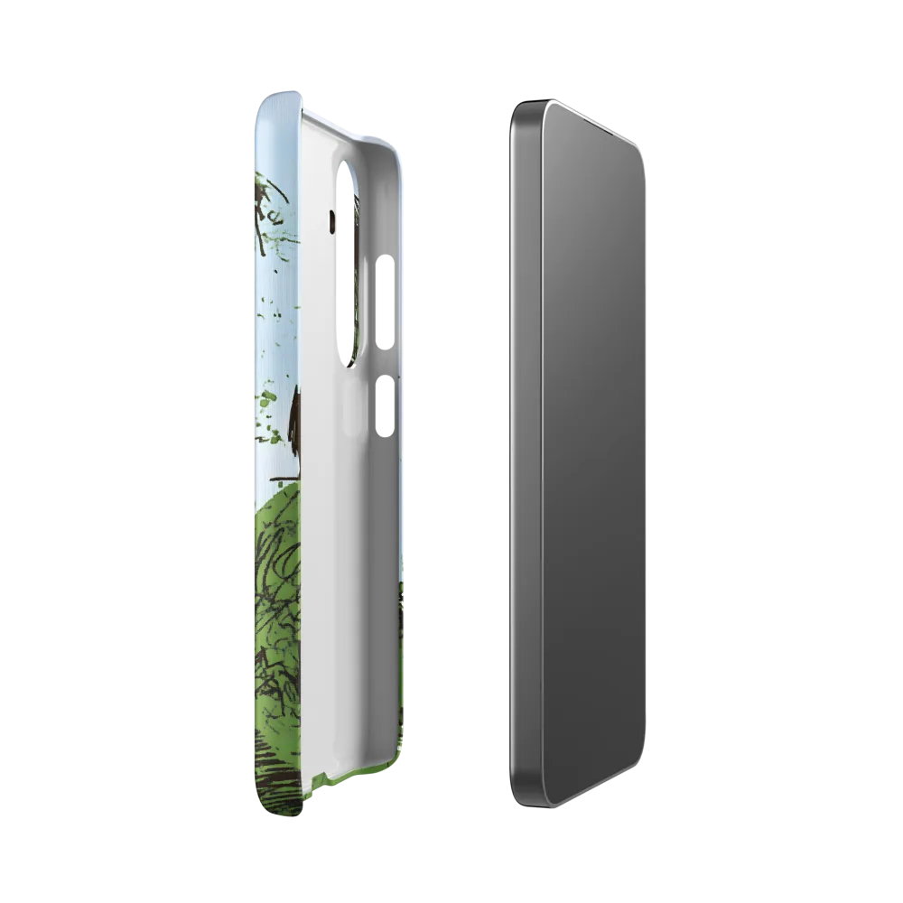 Whispers of the Mysterious House | Phone Case |  S24 | Snap Case | Matte