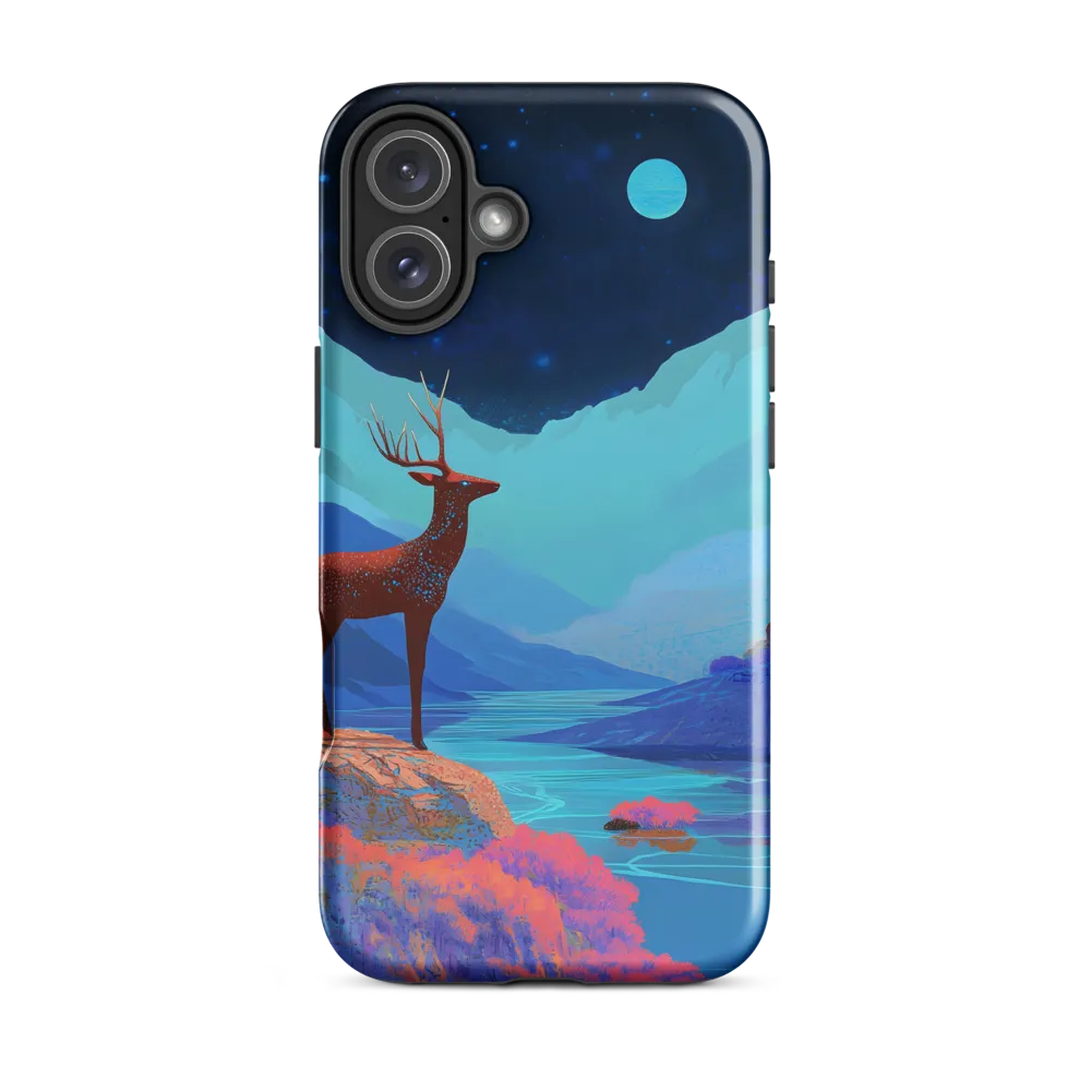 Cosmic Serenity: The Starlit Stag