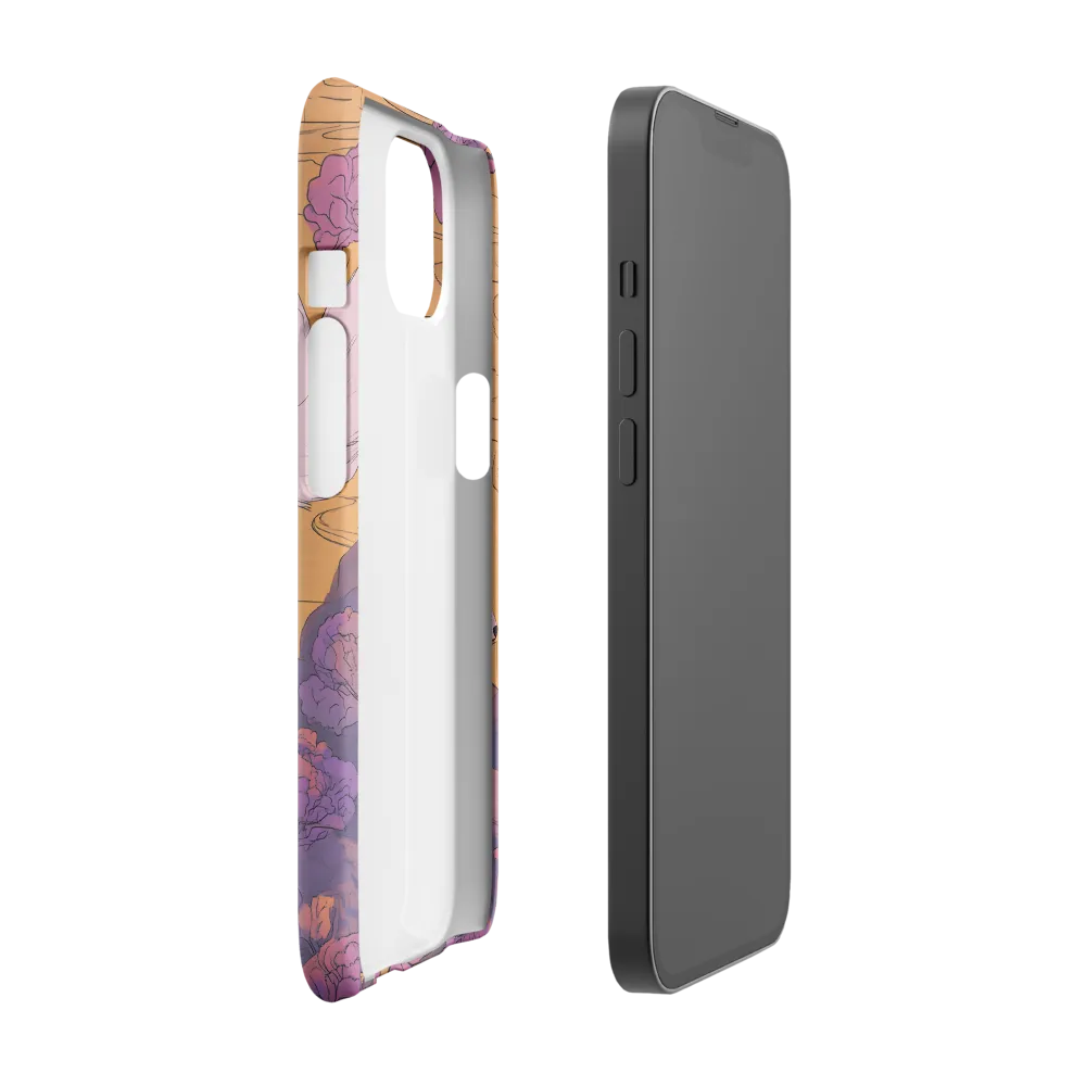 Whispers of the Violet Dawn | Phone Case |  13 | Snap Case | Glossy