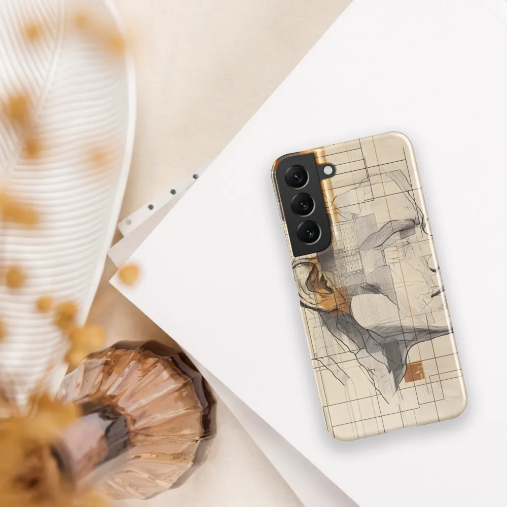 Geometric Reverie | Phone Case |  S22 | Snap Case | Glossy