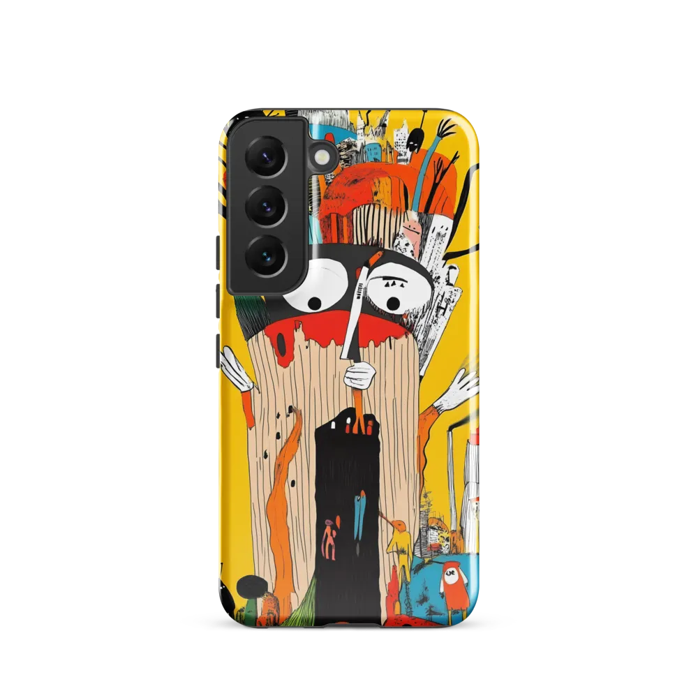 The Whimsical Tree of Imagination | Phone Case |  S22 | Tough Case | Glossy