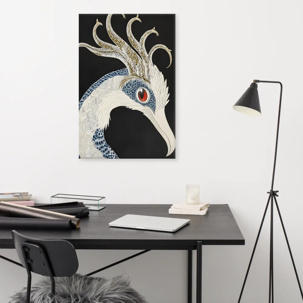 Elegance of the Majestic Peacock | Canvas | 24″×36″
