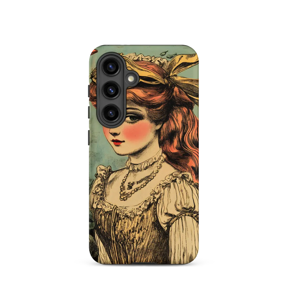 Elegance Beneath the Waves | Phone Case |  S24 | Tough Case | Matte