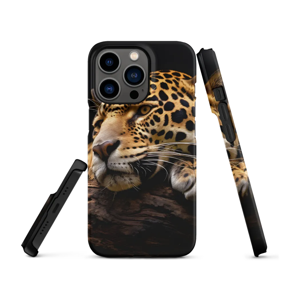 Tranquil Majesty: The Resting Leopard