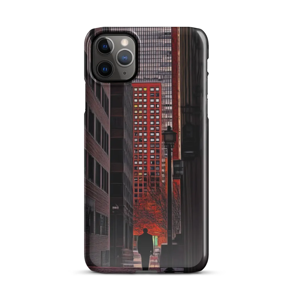 Solitude in the City | Phone Case |  11 Pro Max | Snap Case | Glossy