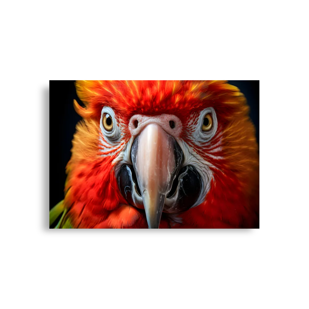 The Fiery Gaze of the Parrot | Poster | A1 (23.3″×33.1″)