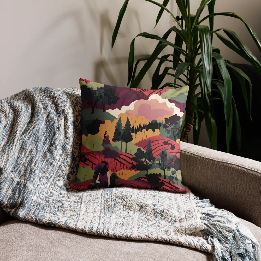 Harmonious Landscapes | Pillow | 18″×18″