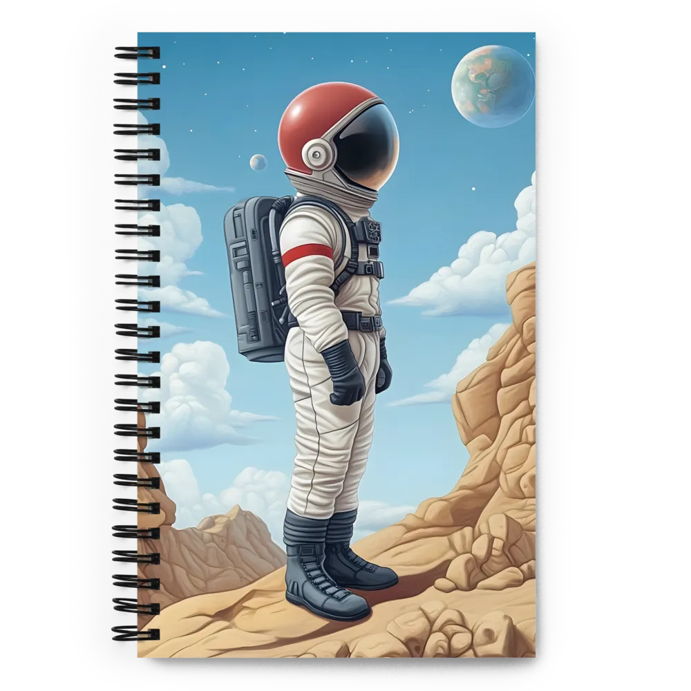 Venturing Beyond the Stars | Spiral Notebook