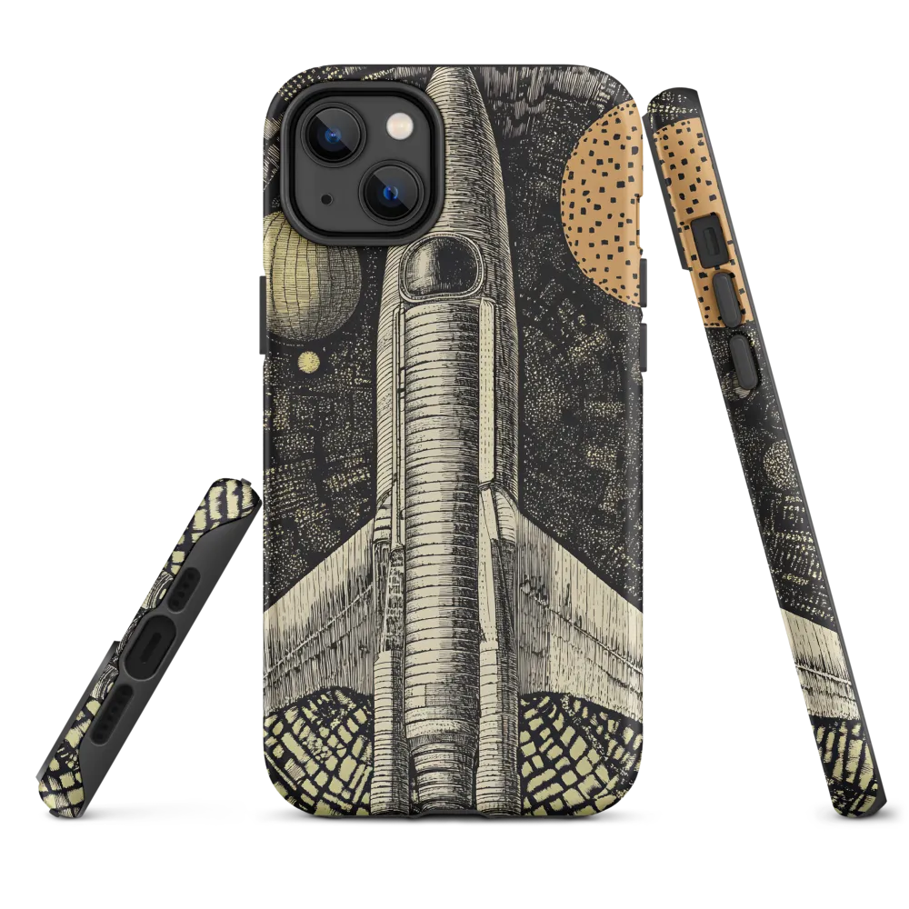 Voyage to the Unknown | Phone Case |  14 Plus | Tough Case | Matte