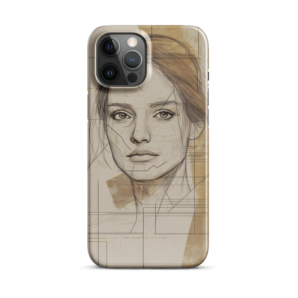 Geometric Elegance: A Modern Portrait