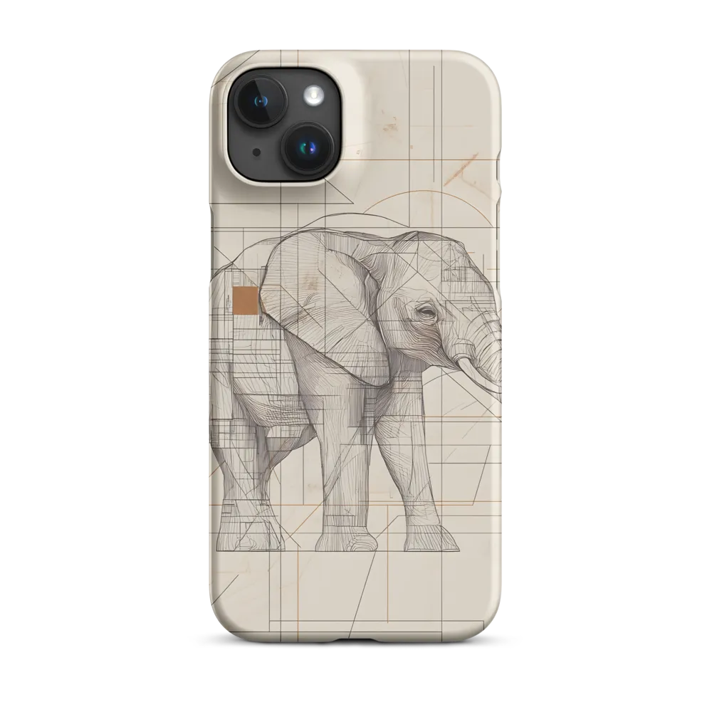 Geometric Elegance: The Steel Elephant