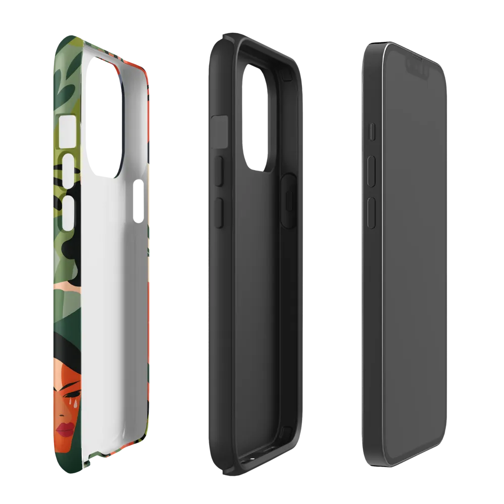 Harmony of Nature and Femininity | Phone Case |  13 Pro | Tough Case | Matte