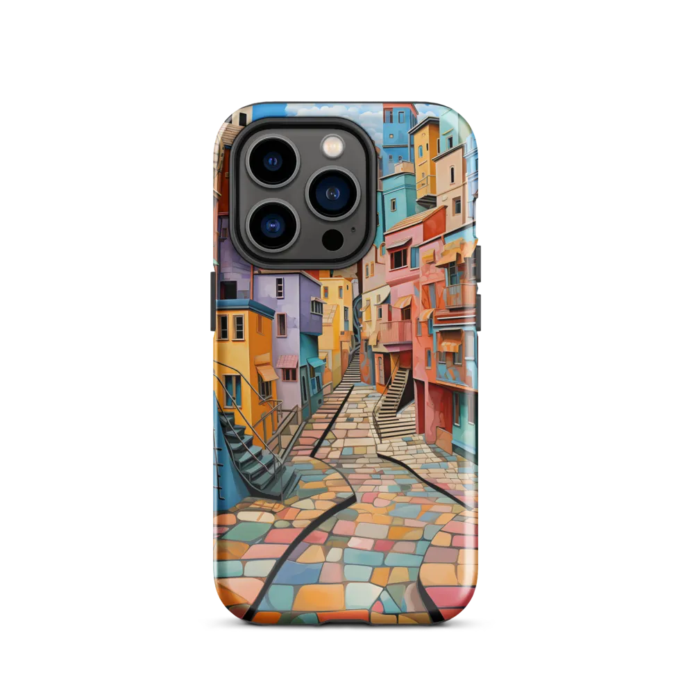 Vibrant Cityscape: A Kaleidoscope of Colors
