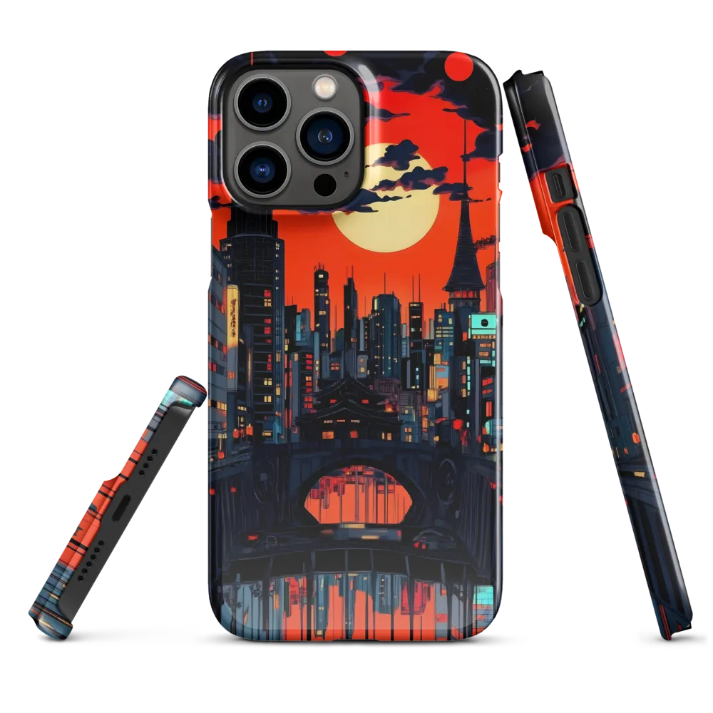 Nightfall in a Neon City