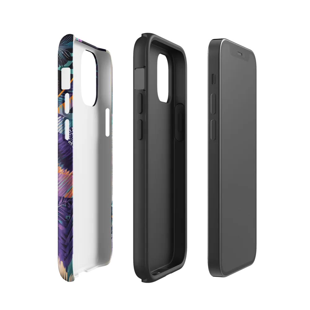 Harmony in Surreal Silence | Phone Case |  12 mini | Tough Case | Glossy