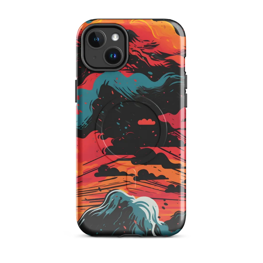 Ethereal Twilight: A Dramatic Landscape in Motion