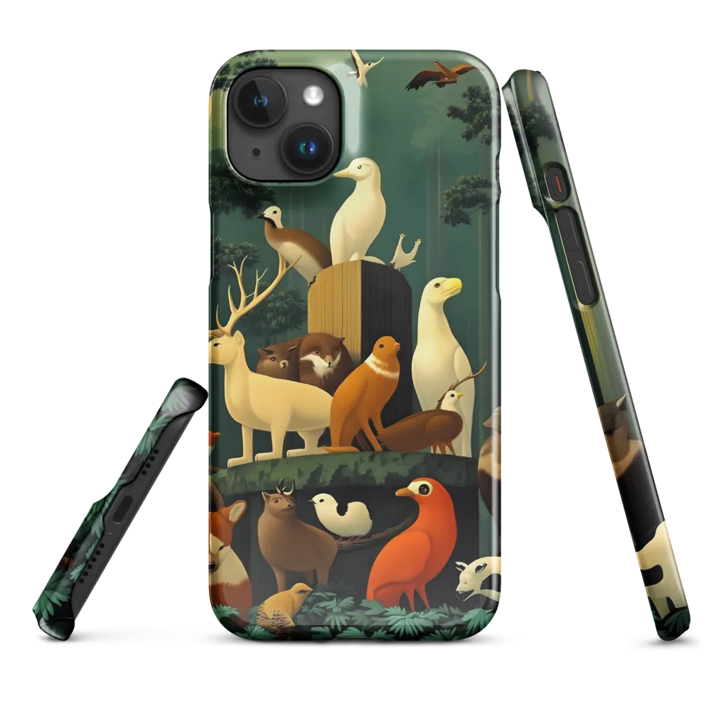 Forest Harmony | Phone Case |  15 Plus | Snap Case | Glossy