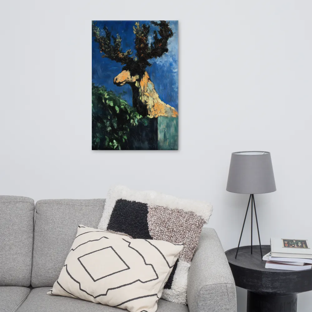 The Majestic Deer in Nature | Canvas | 24″×36″