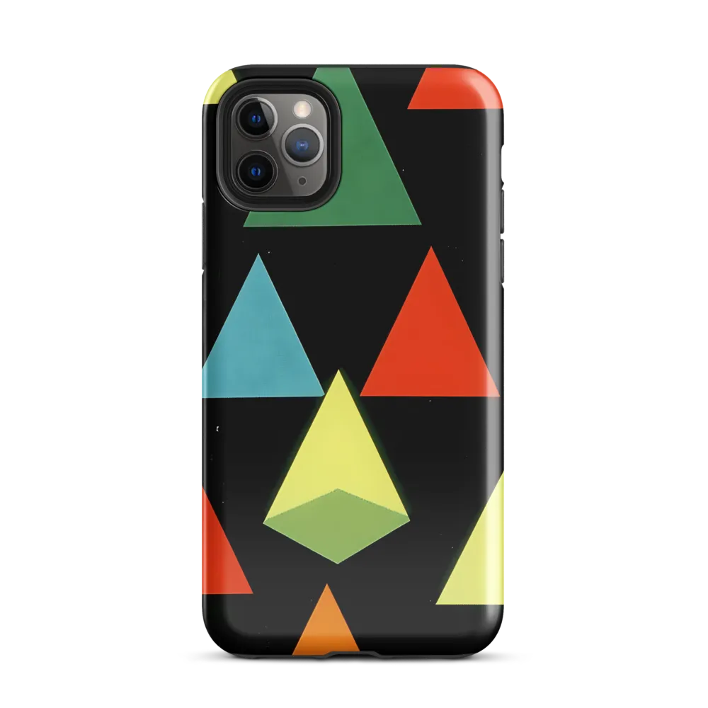 Geometric Harmony in Color | Phone Case |  11 Pro Max | Tough Case | Glossy