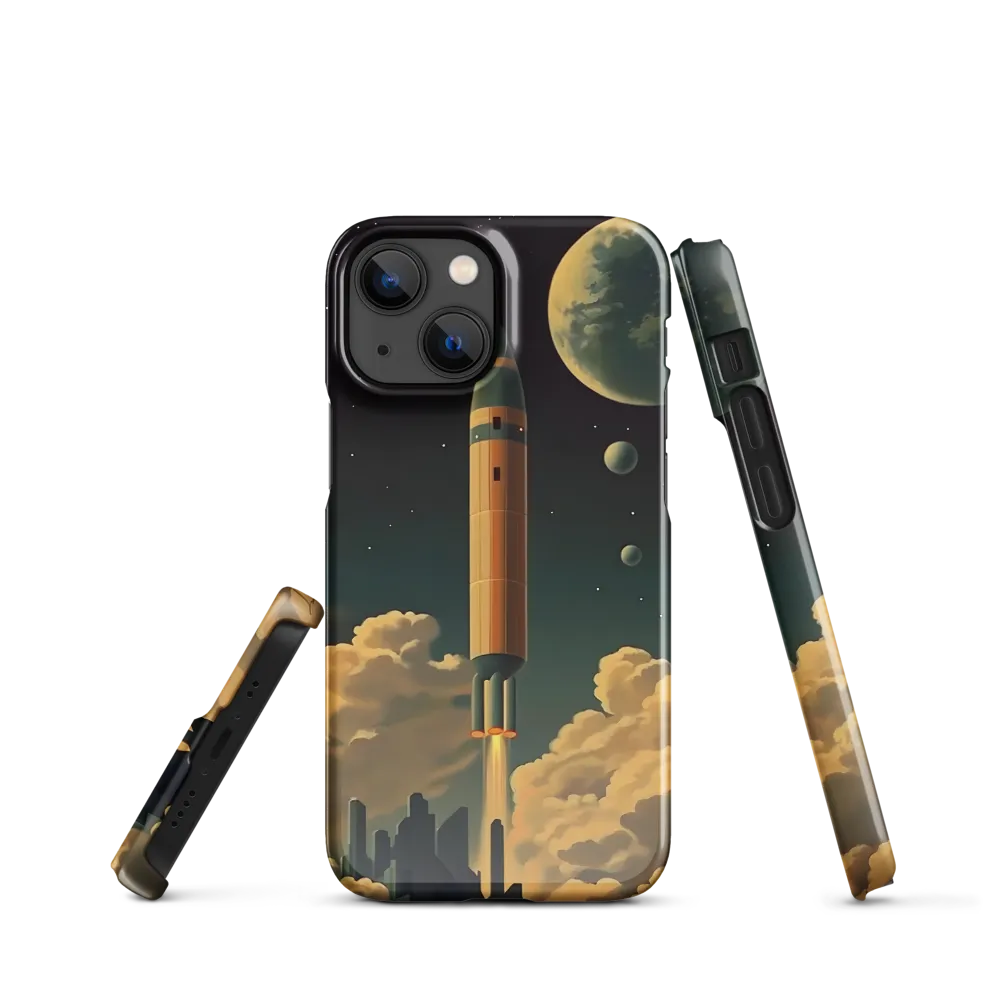 Journey Through the Cosmic Frontier | Phone Case |  13 Mini | Snap Case | Glossy