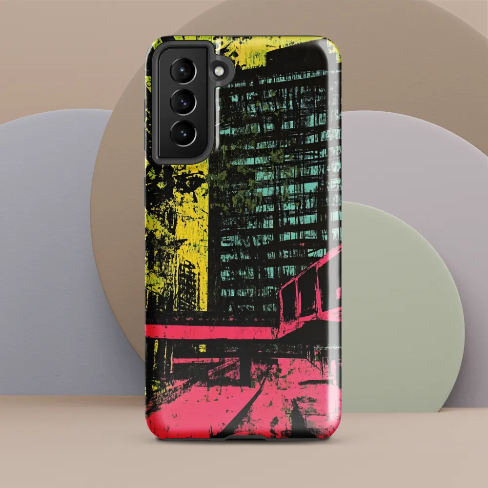 Neon Urbanity | Phone Case |  S21 Plus | Tough Case | Glossy