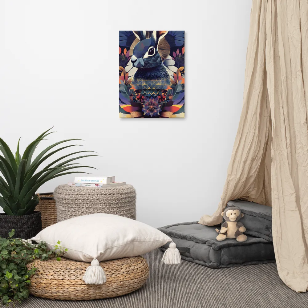 Ethereal Bunny: A Geometric Wonderland