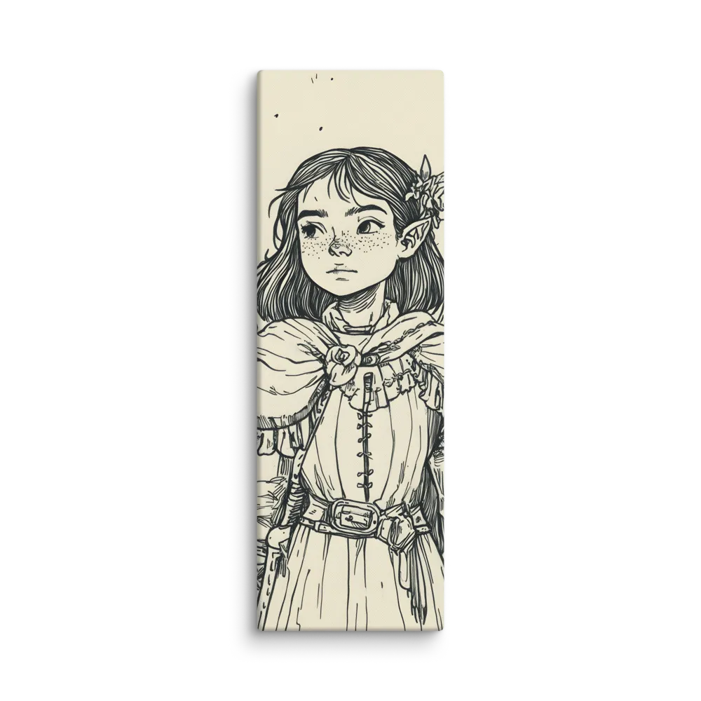 A Young Guardian of Nature | Canvas | 12″×36″