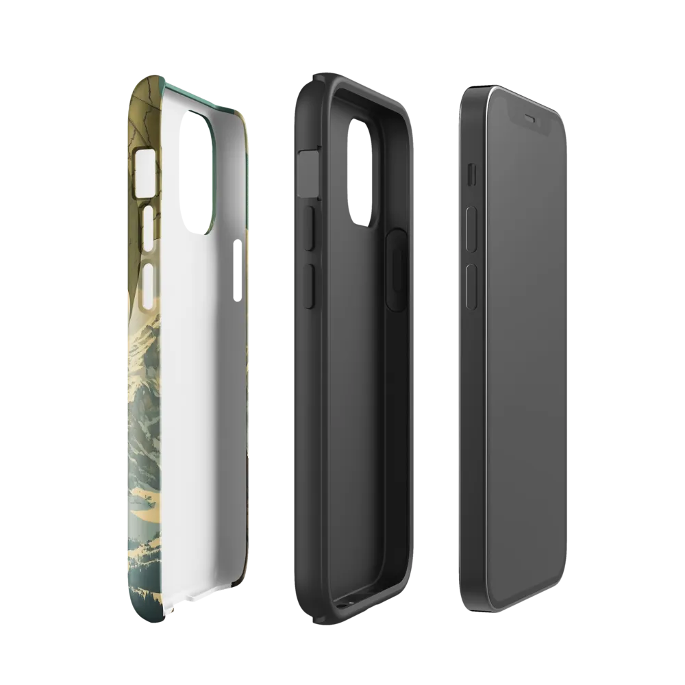 Mystic Harmony: The Dragon Keeper | Phone Case |  12 mini | Tough Case | Glossy