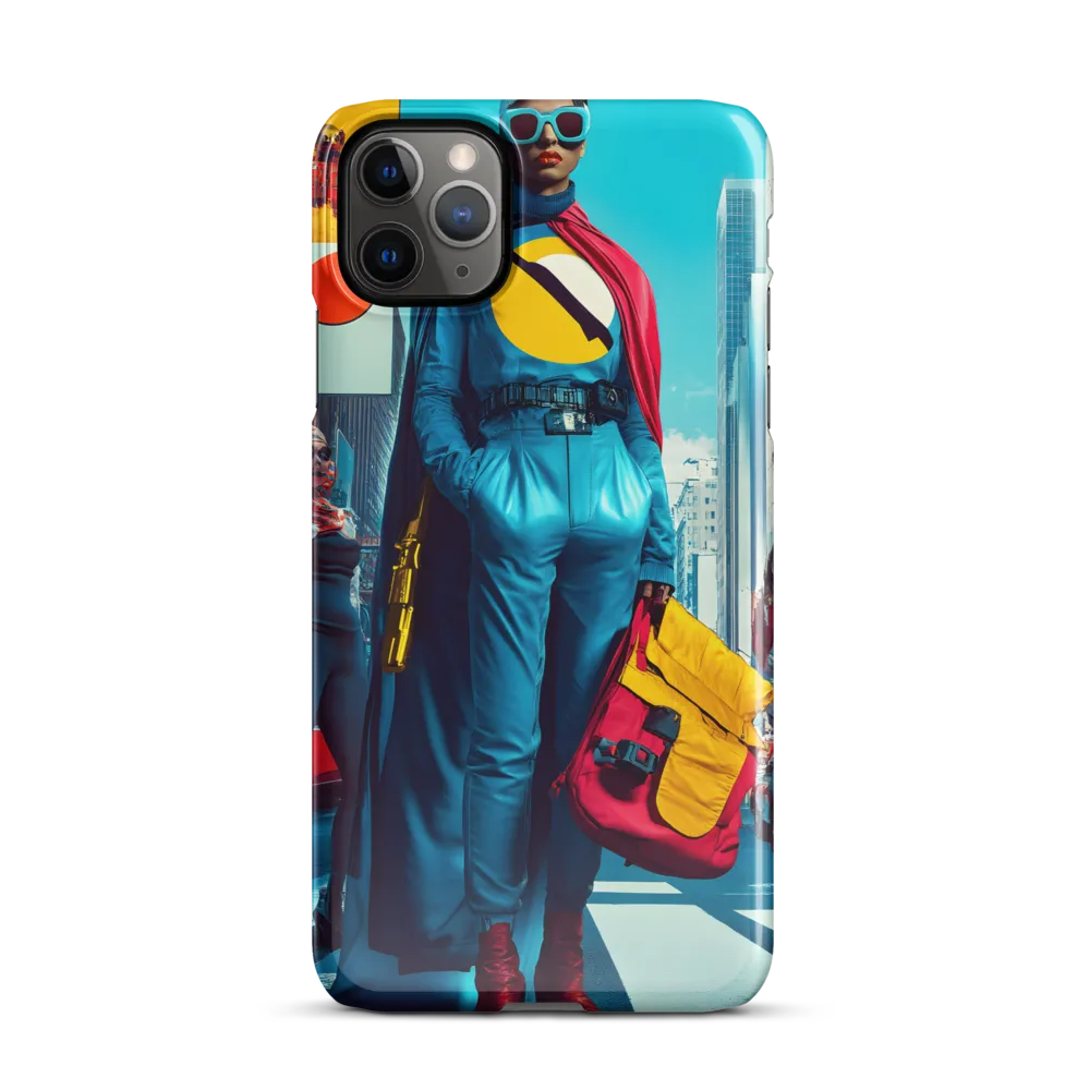 Urban Power: A Superhero's Stance | Phone Case |  11 Pro Max | Snap Case | Glossy