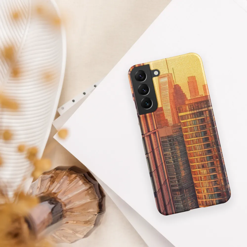 Urban Serenity at Sunset | Phone Case |  S22 Plus | Snap Case | Matte