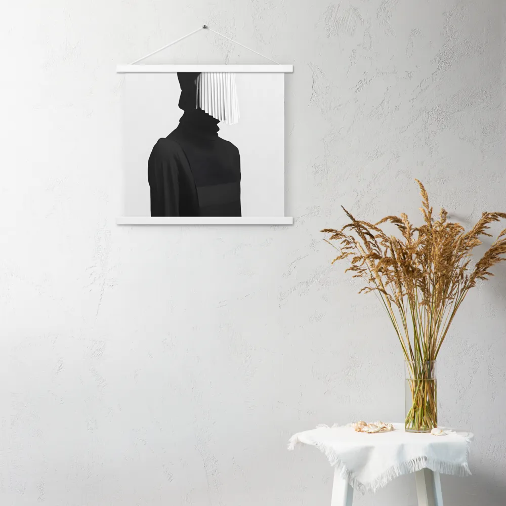 Veil of Mystery | Poster With White Wood Hanger | 18″×18″