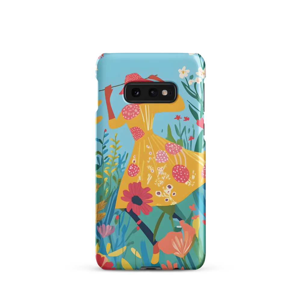 Dancing Among Blossoms | Phone Case |  S10e | Snap Case | Matte