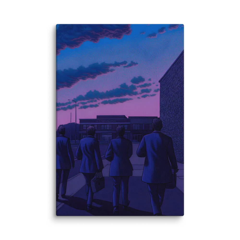 The Twilight Stroll | Canvas | 24″×36″