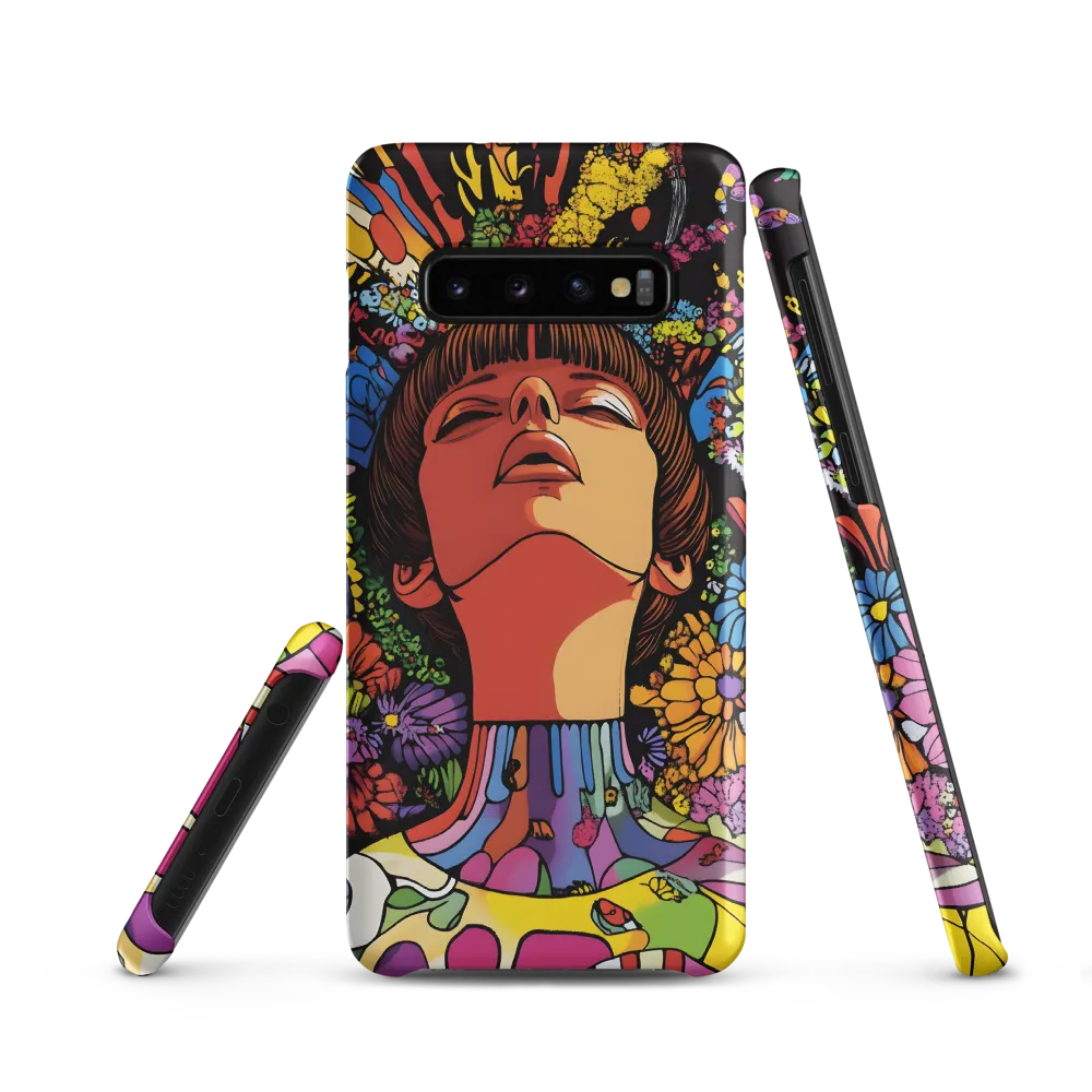 Vibrant Ecstasy: A Psychedelic Portrait