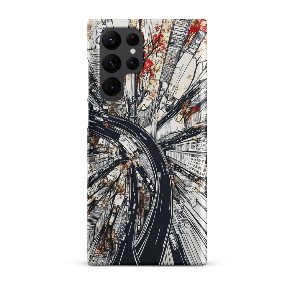 Urban Symphony: Aerial View of Life