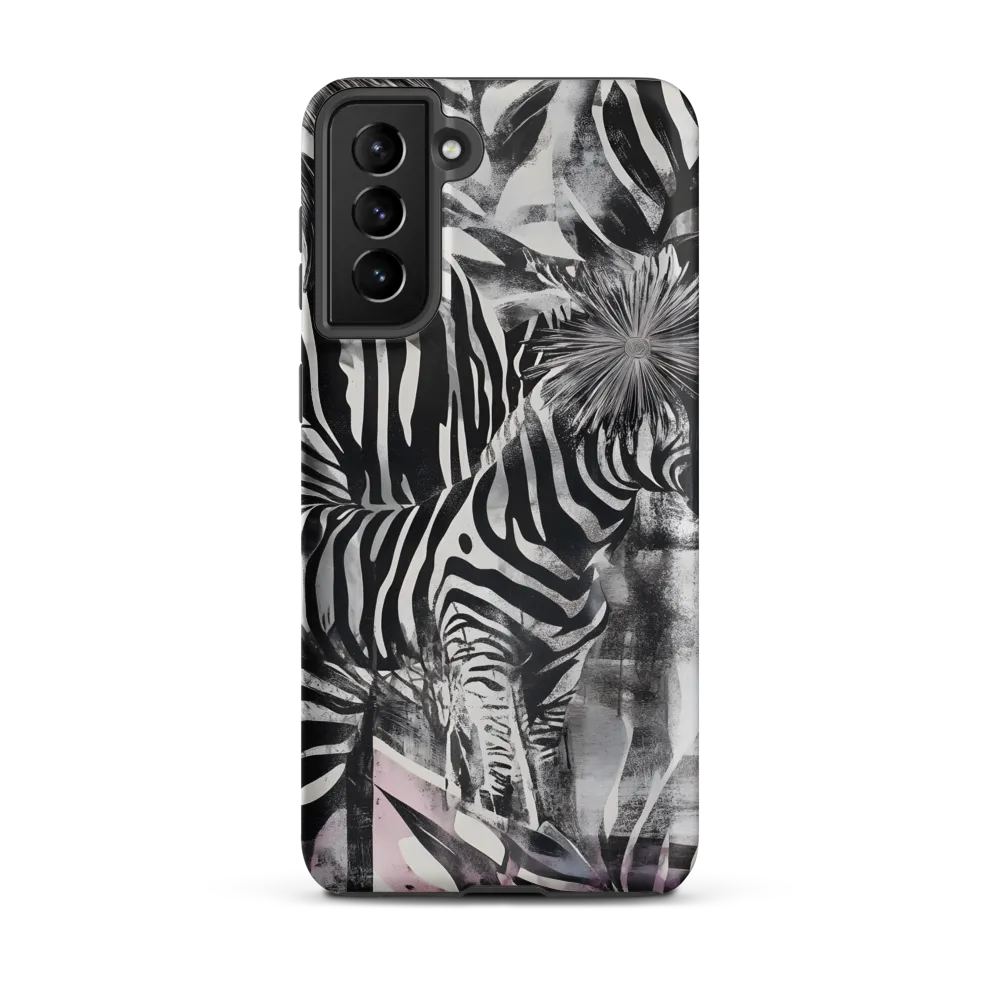 Zebra in the Jungle of Illusions | Phone Case |  S21 Plus | Tough Case | Matte