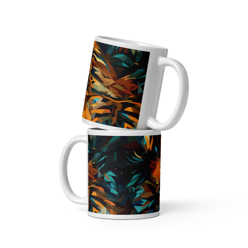 Wild Symphony: Abstract Tigers | Mugs | Multiple Sizes & Colors